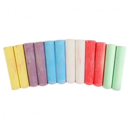 MultiArt Мелки цветные Синий трактор