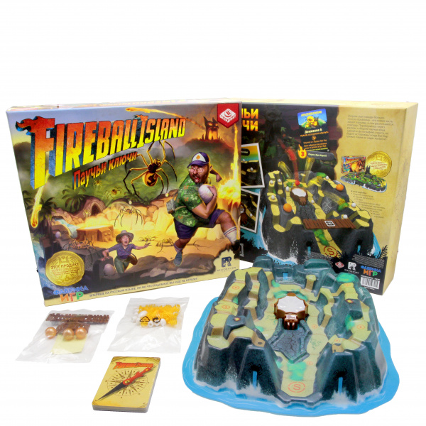 Дополнение к наст. игре "Fireball Island: Паучьи ключи"