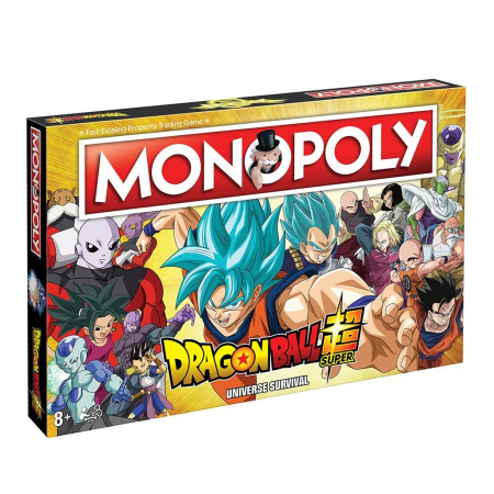 Настольная игра "Монополия Dragon Ball Super" на англ. языке