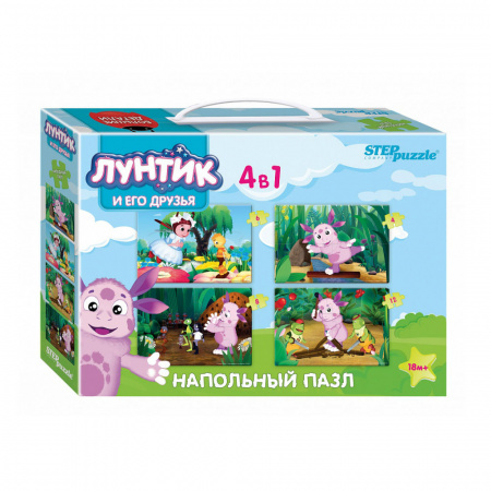 Напольный пазл-мозаика средний Лунтик