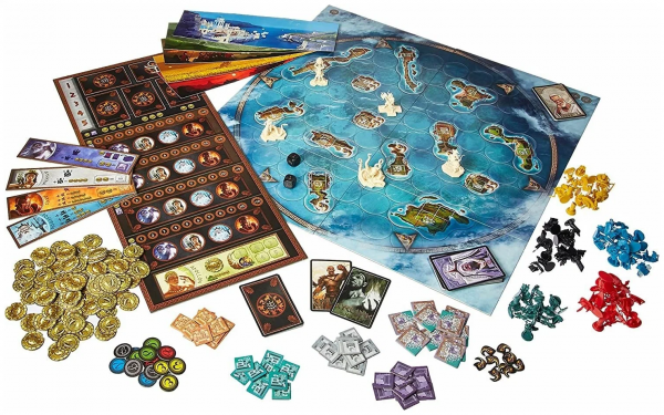 Настольная игра "Cyclades" правила на англ. языке