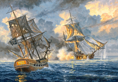Castorland Пазл 500 Морская баталия