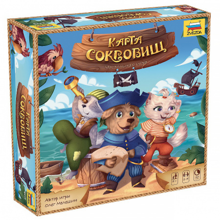 Настольная игра "Карта сокровищ"