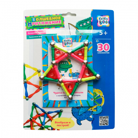 Магнитный конструктор Kribly Boo Фигуры 2, 30 дет.