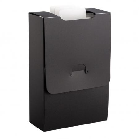Картотека "UniqCardFile Taro 40 mm" черный