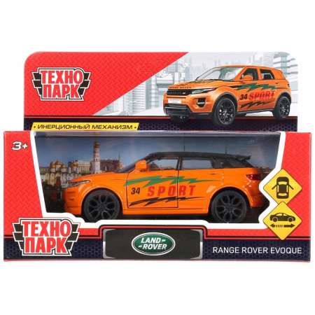 Машина металлическая Range Rover Evoque инерционная