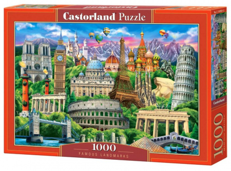 Castorland Пазл 1000 Достопримечательности мира
