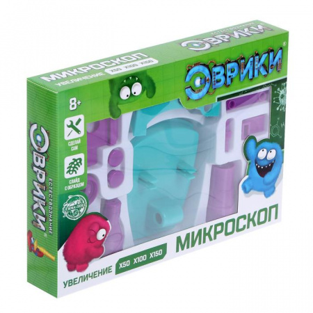 Эврики Набор для опытов Микроскоп Собери сам