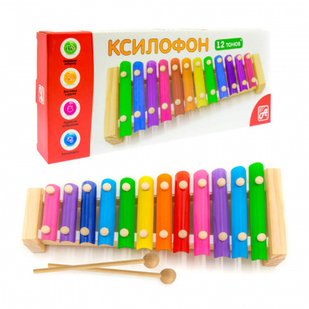 Ксилофон (металлофон), 12 тонов