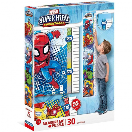 Пазлы. 30 "Измерь меня. Marvel Супергерой"