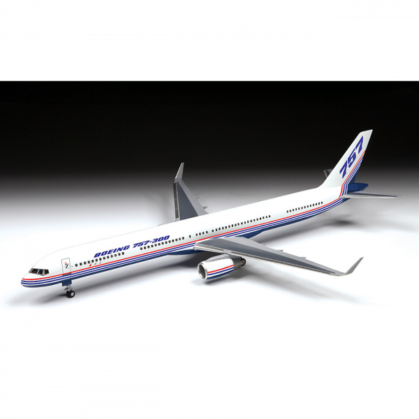 Сборная модель "Пассажирский авиалайнер Боинг 757-300"
