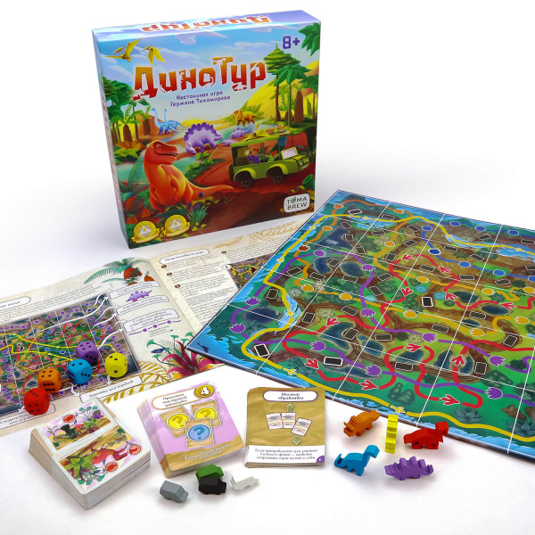 Настольная игра Динотур