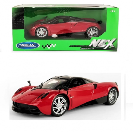 Welly Машинка 1:24 Pagani Huayra красная