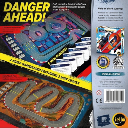 Настольная игра "Downforce: Danger Circuit"