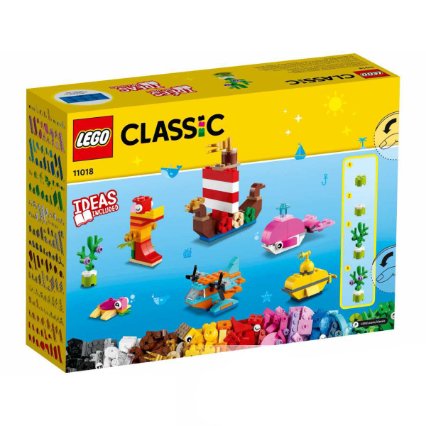 Конструктор LEGO Classic Творческое веселье в океане