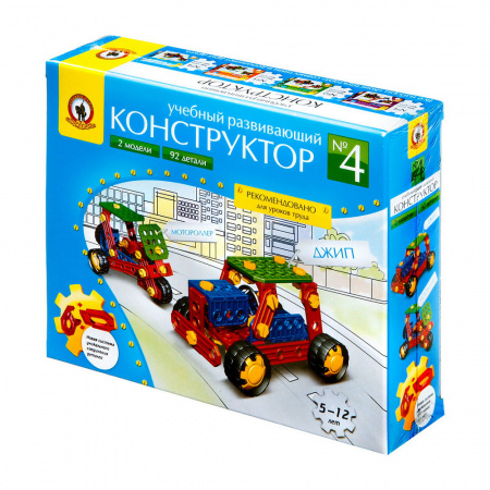 Конструктор учебный развивающий №4 (Русский стиль)