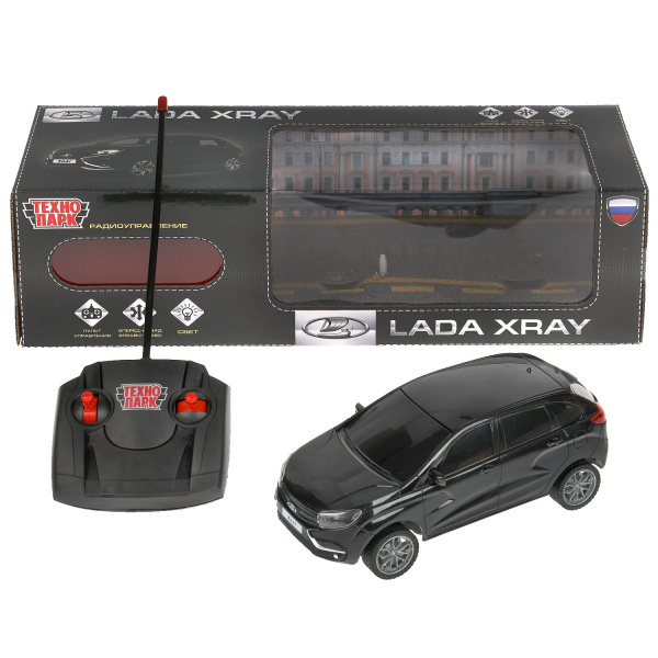 Машина на радиоуправлении LADA XRAY черная