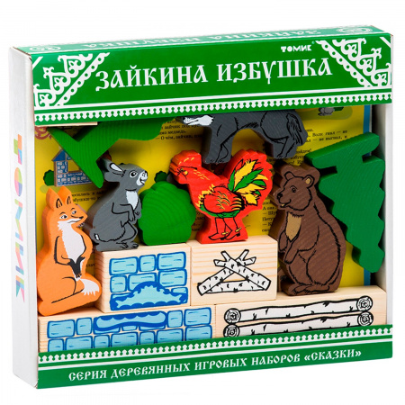 Томик Конструктор Томик Зайкина избушка