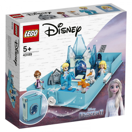 LEGO. Конструктор 43189 Disney Princess Elsa and the Nokk Story (Книга приключений Эльзы и Нока