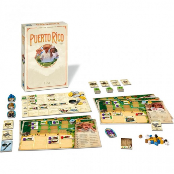Настольная игра "Puerto Rico 1897" правила на англ. языке