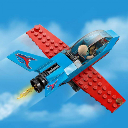 Конструктор LEGO City Трюковый самолёт