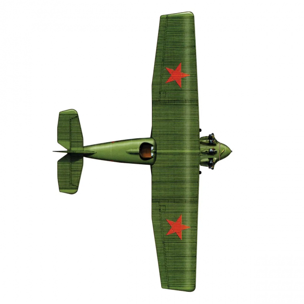Сборная модель "Самолет АНТ-5 7271П"