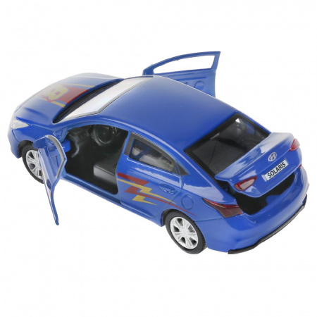 Машина металлическая Hyundai Solaris Спорт инерционная