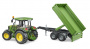 Трактор John Deere 5115M с прицепом