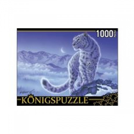 Пазл. 1000 "Снежные барсы"