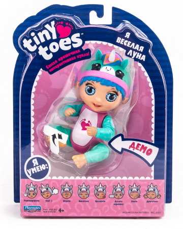 Интерактивная игрушка "Tiny Toes. Единорожек"
