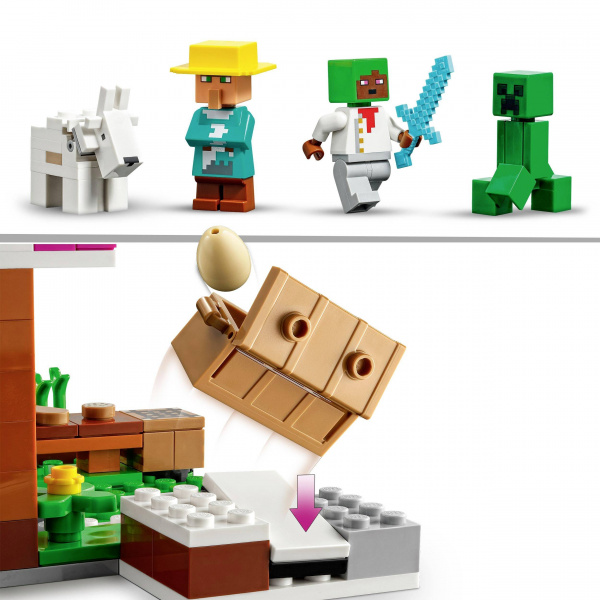 Конструктор LEGO Minecraft Пекарня