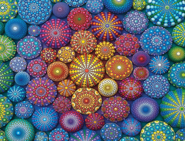 Пазл Ravensburger классический "Радужная мандала" 2 000 элементов