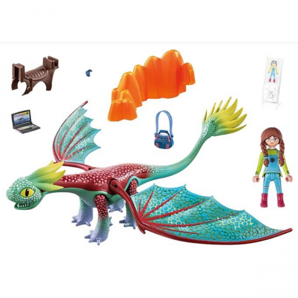 Конструктор "Dragons:The Nine Realms -Feathers & Alex"