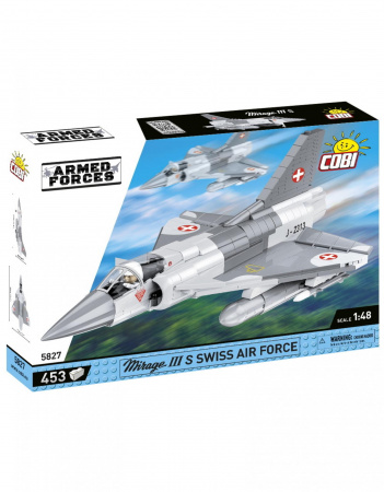 Конструктор Самолет Mirage IIIS Swiss Air Force
