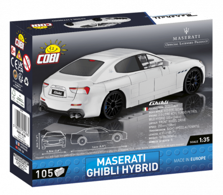 Конструктор Автомобиль Maserati Ghibli Hybrid