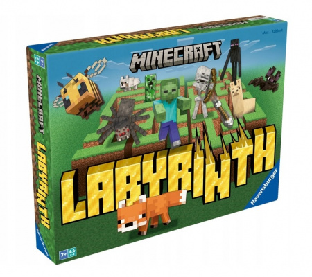 Настольная игра Сумасшедший лабиринт Майнкрафт