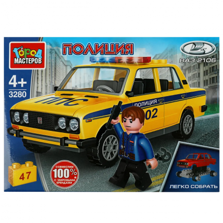 Конструктор "Lada-2106 Полиция"