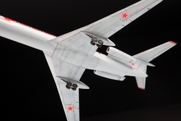 Сборная модель Учебно-тренировочный самолет Ту-134 УБЛ