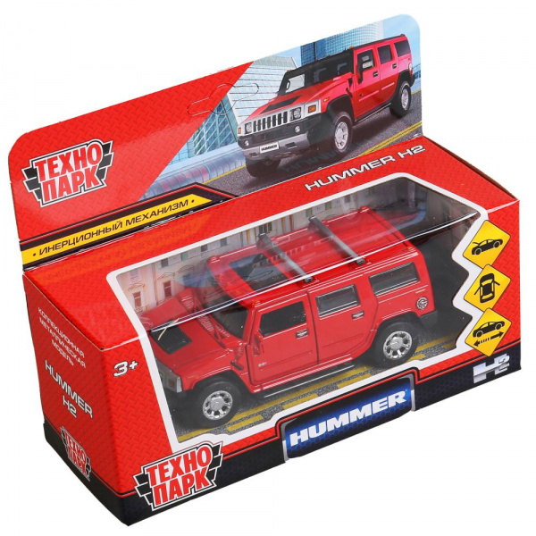 Машина металлическая Hummer H2 инерционная