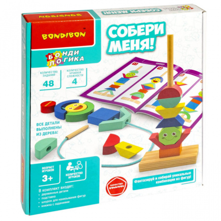 Настольная игра Бонди Логика Собери меня!