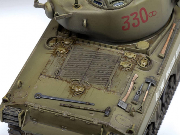Сборная модель Американский средний танк М4А2 (76)  Шерман