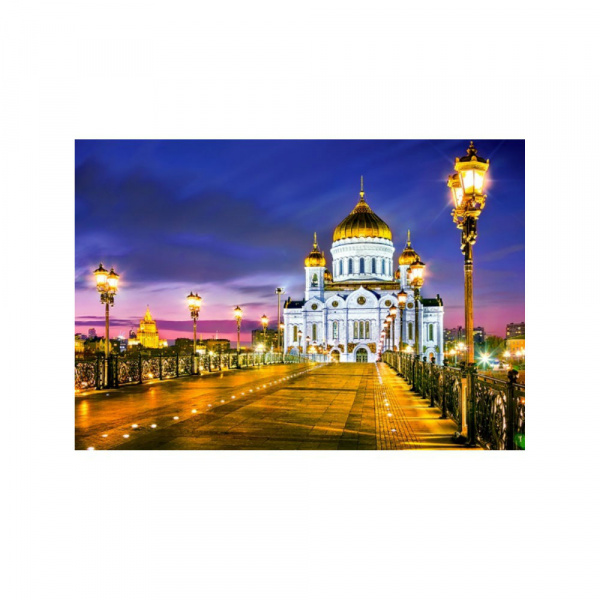 Пазлы. 1000 "Храм Христа Спасителя.Москва"