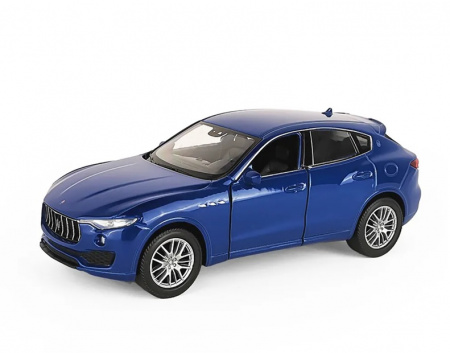 Welly Машинка Maserati Levante 43739W-B синий металлик