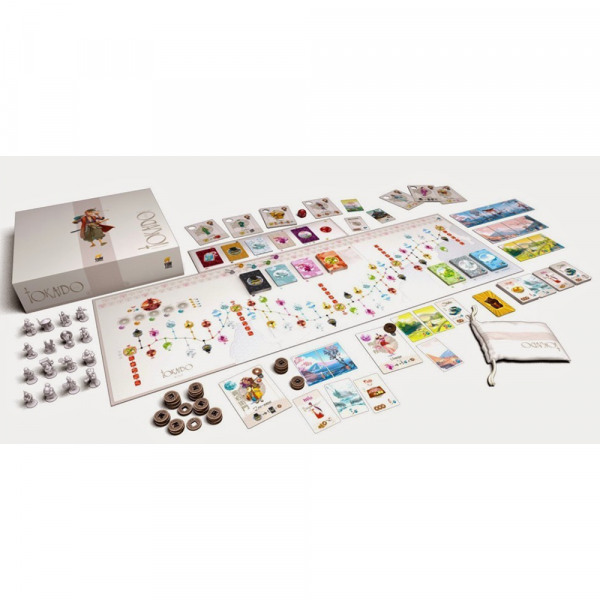 Настольная игра "Tokaido Deluxe 5th Anniversary Edition" на англ. языке