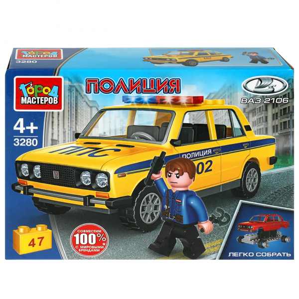 Конструктор "Lada-2106 Полиция"