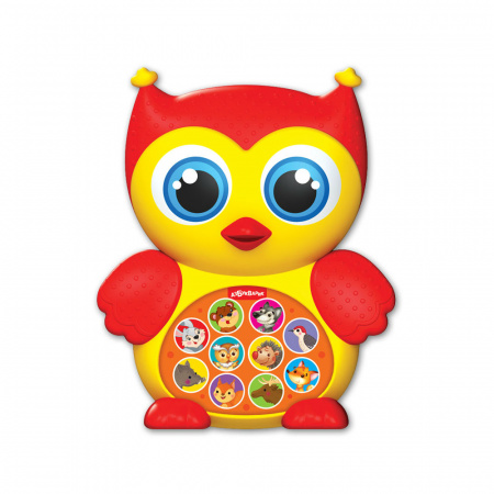 Музыкальная игрушка Зверята-малышата Совушка