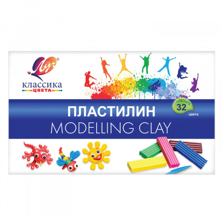 Пластилин Классика 16 цветов