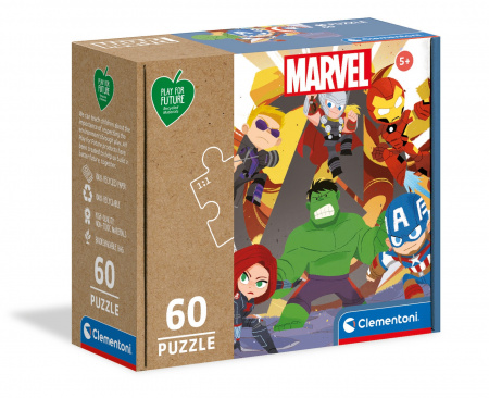 Пазлы. 60 Marvel. Мстители