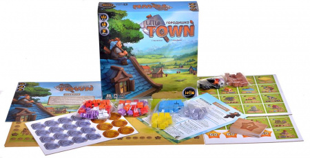 Настольная игра Городишко. Little Town