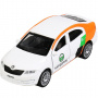 Машина металлическая Skoda Rapid Каршеринг инерционная